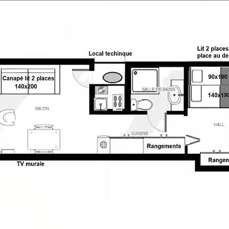 Arc 1800 - 5p - Parking Couvert Inclus - Reservations Du Samedi Au Samedi Uniquement *